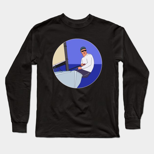 Sailing Long Sleeve T-Shirt by DiegoCarvalho